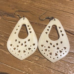 Noonday Collection earrings. $15.